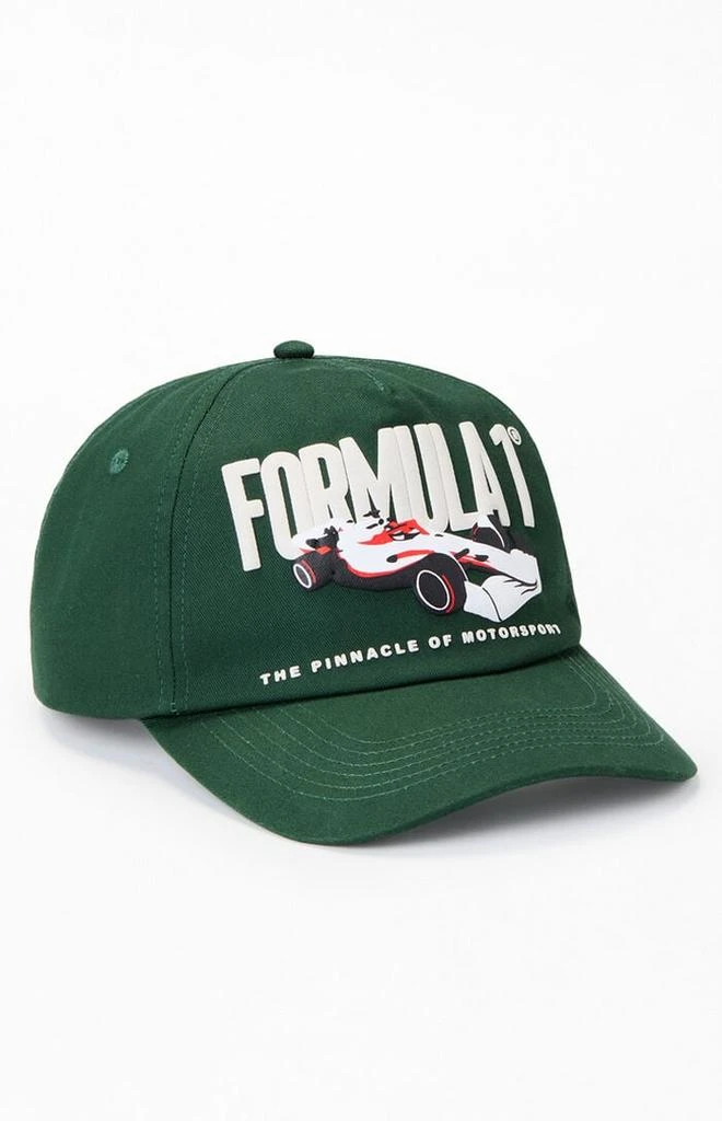 Formula 1 x PacSun Graphic Green Snapback Hat 1