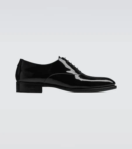 Yves Saint Laurent Adrien patent leather Derby shoes 1