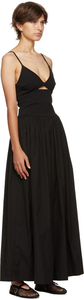 Esse Studios Black Tri Knit Maxi Dress