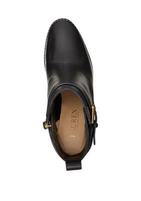 Ralph Lauren Ralph Lauren Madisyn Burnished Leather Booties 4