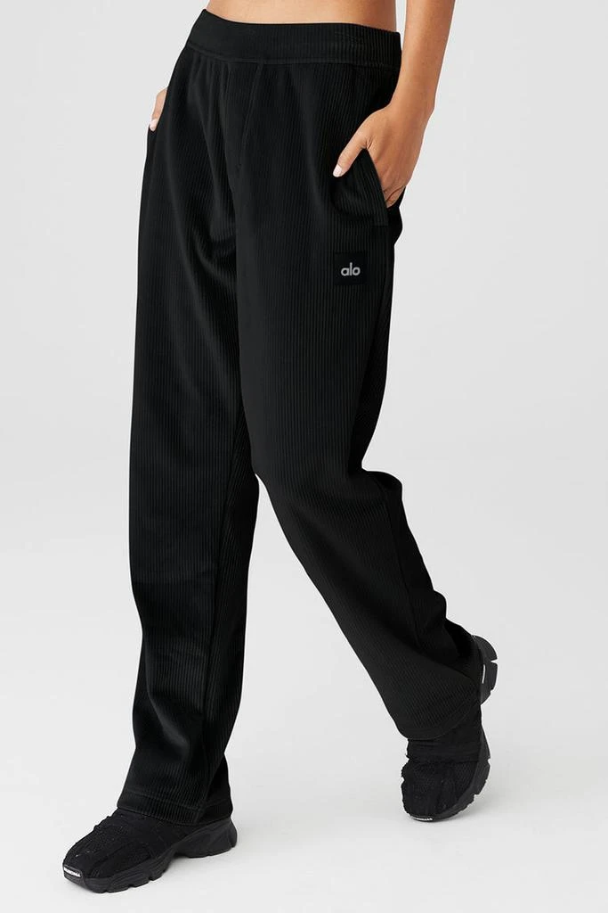 Alo Velour Baller Pant - Espresso 3