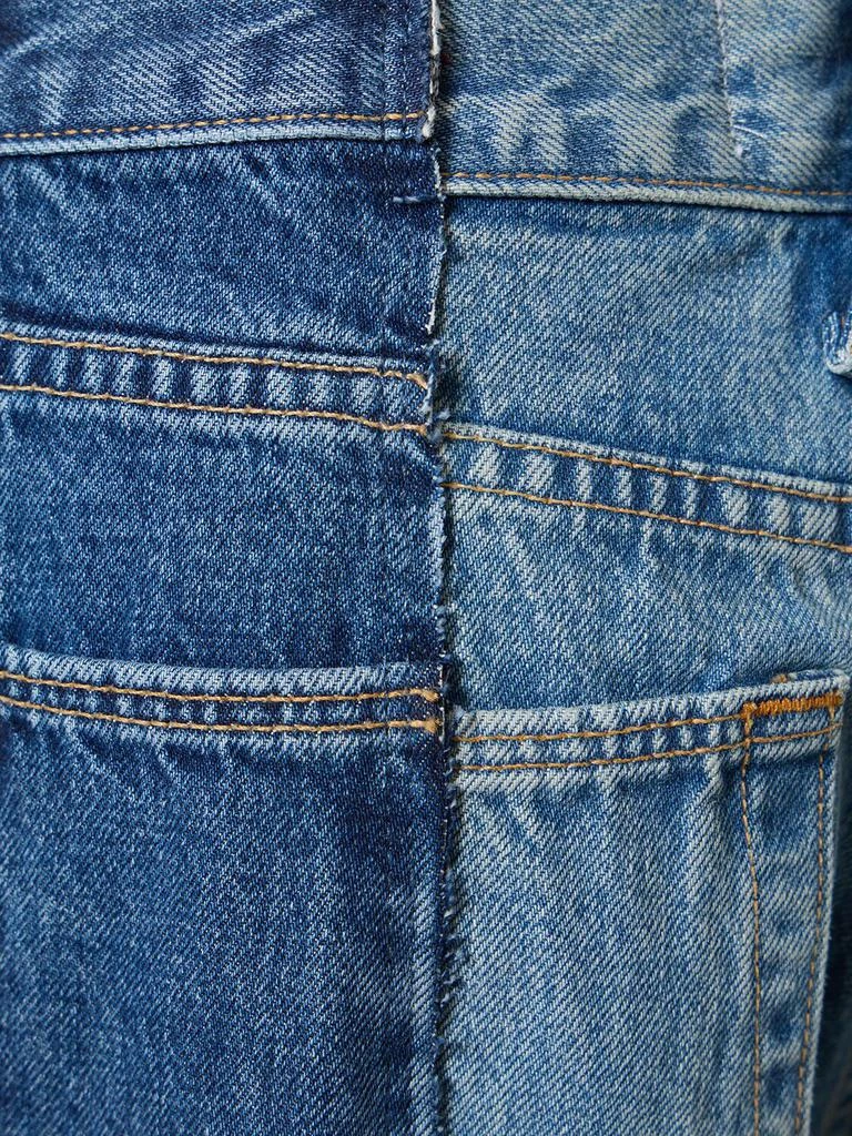 SLVRLAKE Re-worked Eva Paneled Denim Jeans 3