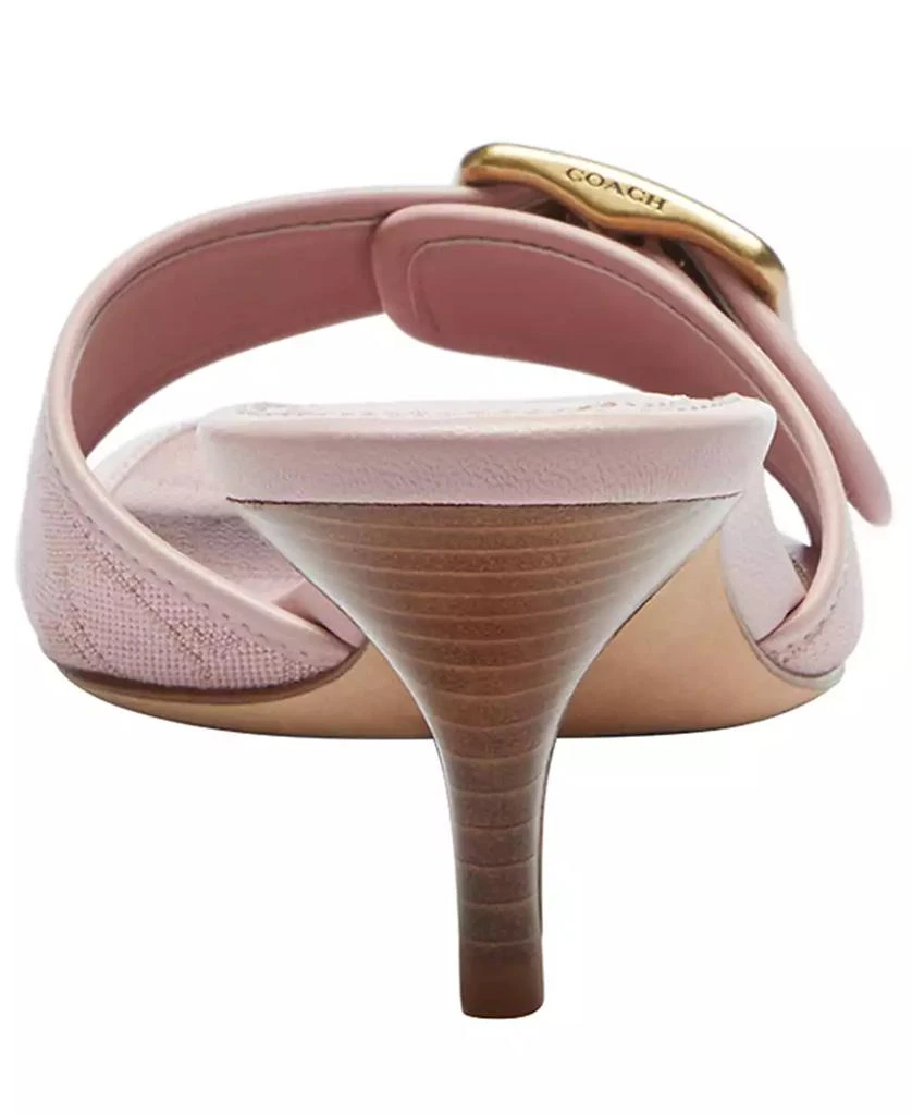 Coach Women
s Margot Buckle Kitten Heel Sandals 3