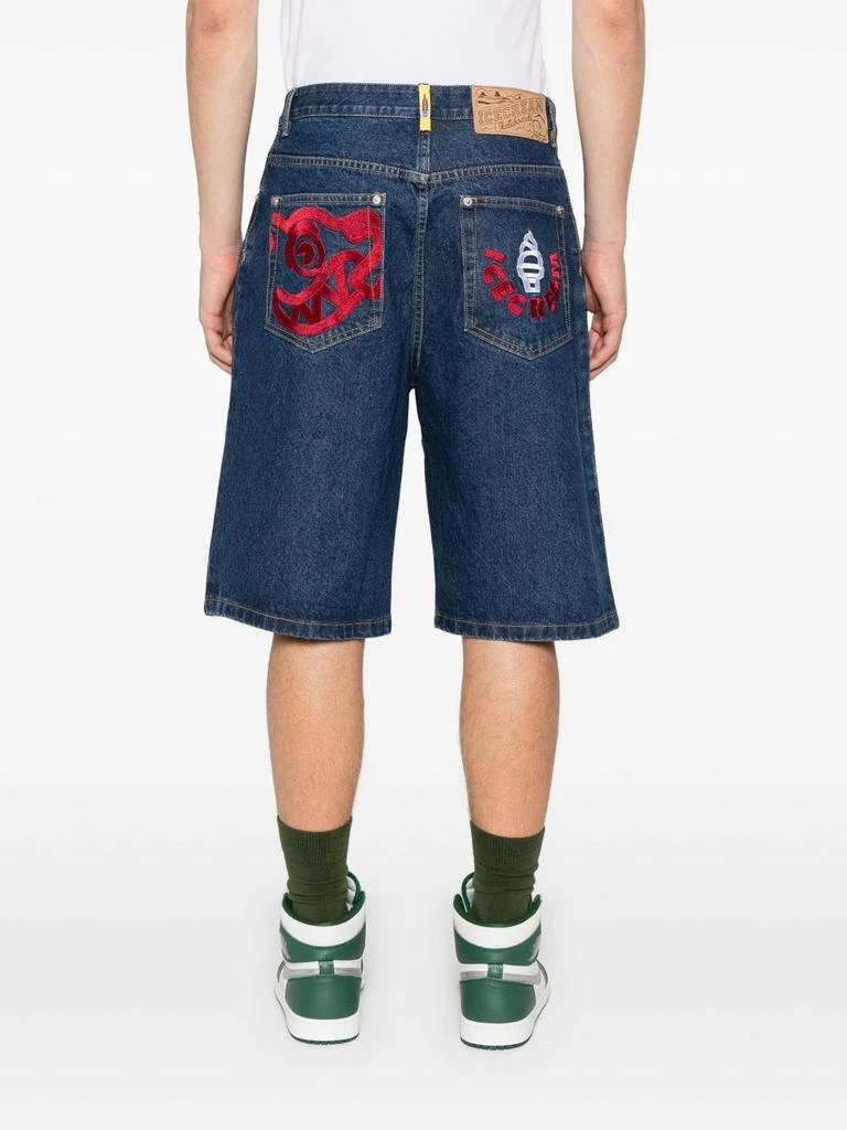 Billionaire Boys Club RUNNING PUPPT DENIM SHORTS 3