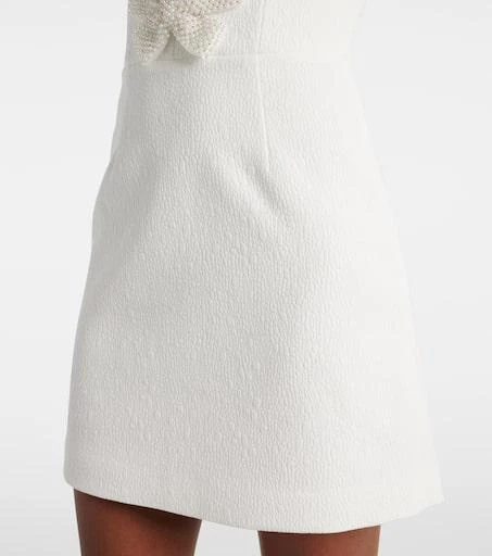 REBECCA VALLANCE Alicia recut embellished bustier dress 5