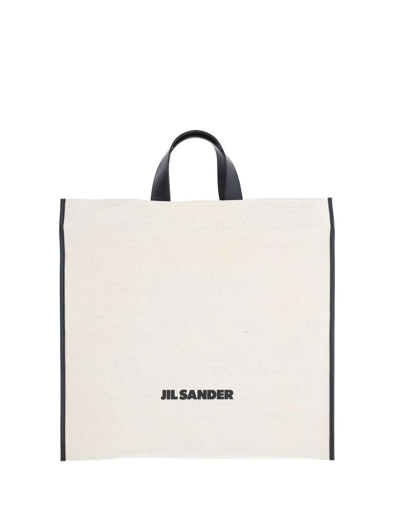 Jil Sander Jil Sander Logo Printed Top Handle Bag 1