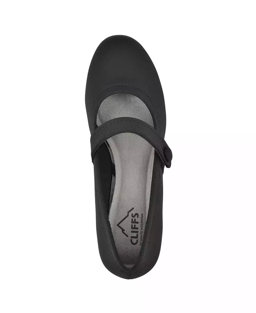 White Mountain Women's Brightly Mary-Jane Style Wedge 4