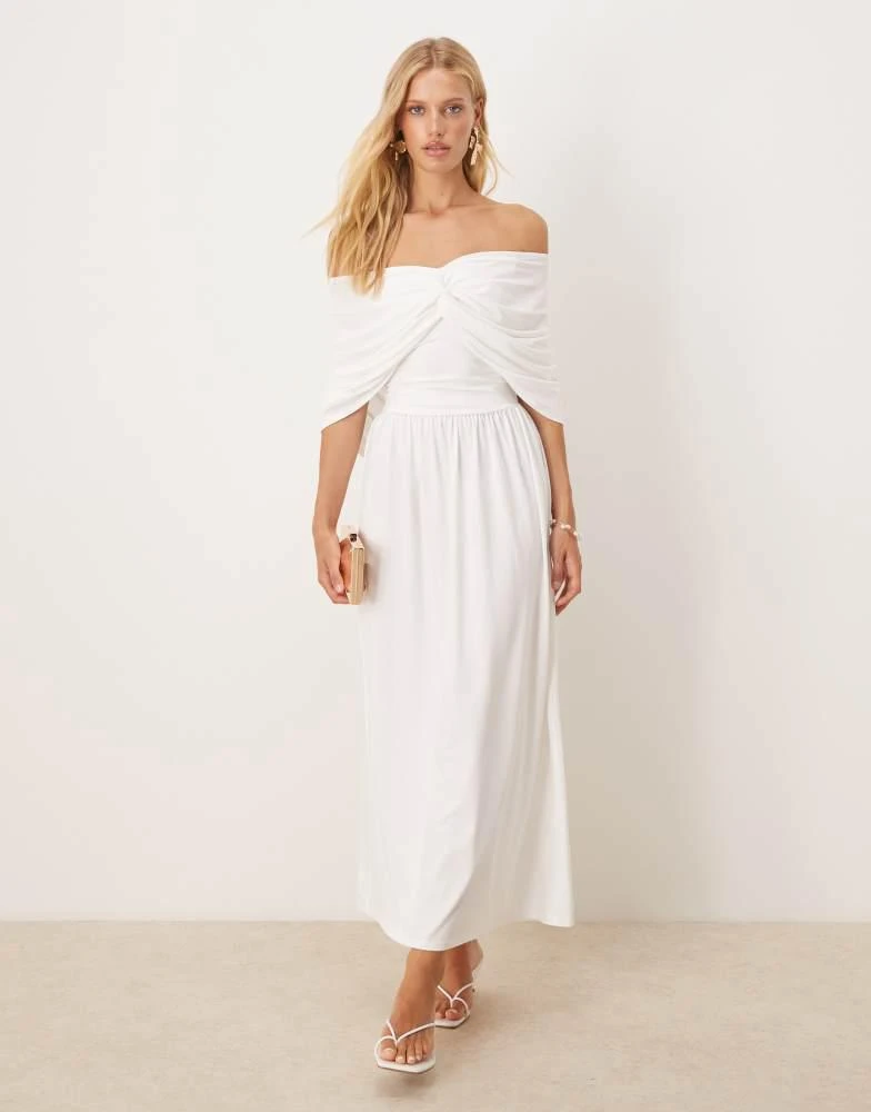 drop waist bandeau dress Enza Costa - Cotton Bandeau Dress main image 0