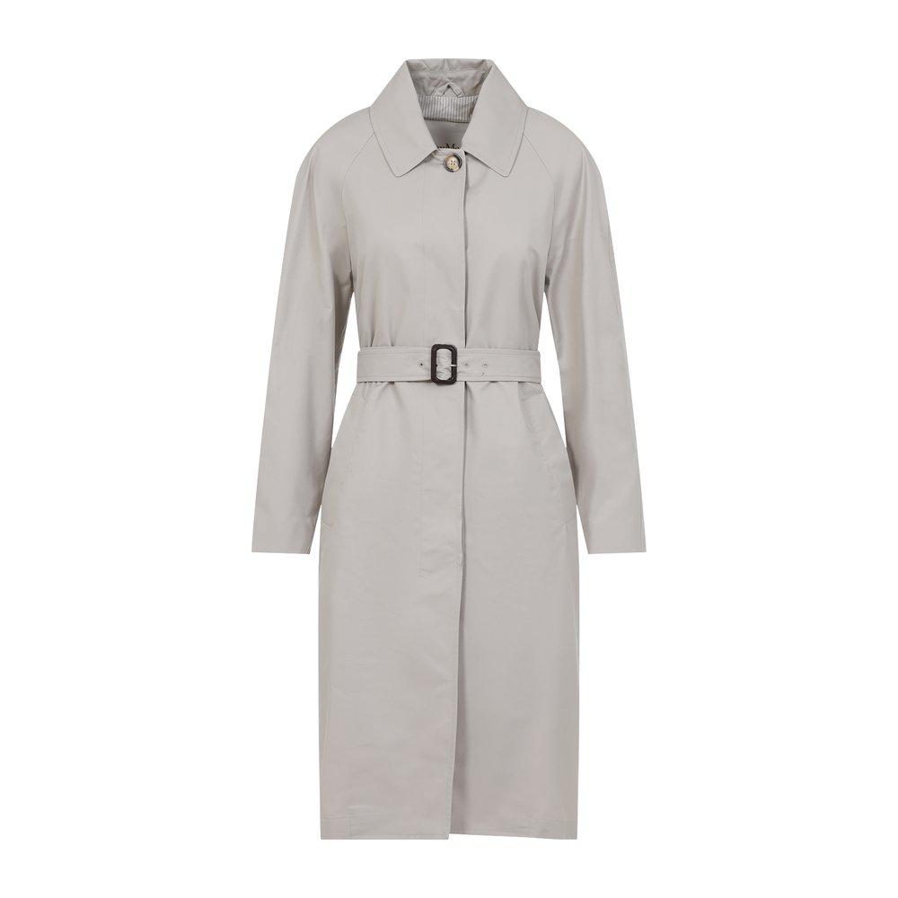 MAX MARA THE CUBE Max Mara The Cube Belted Long-Sleeved Coat