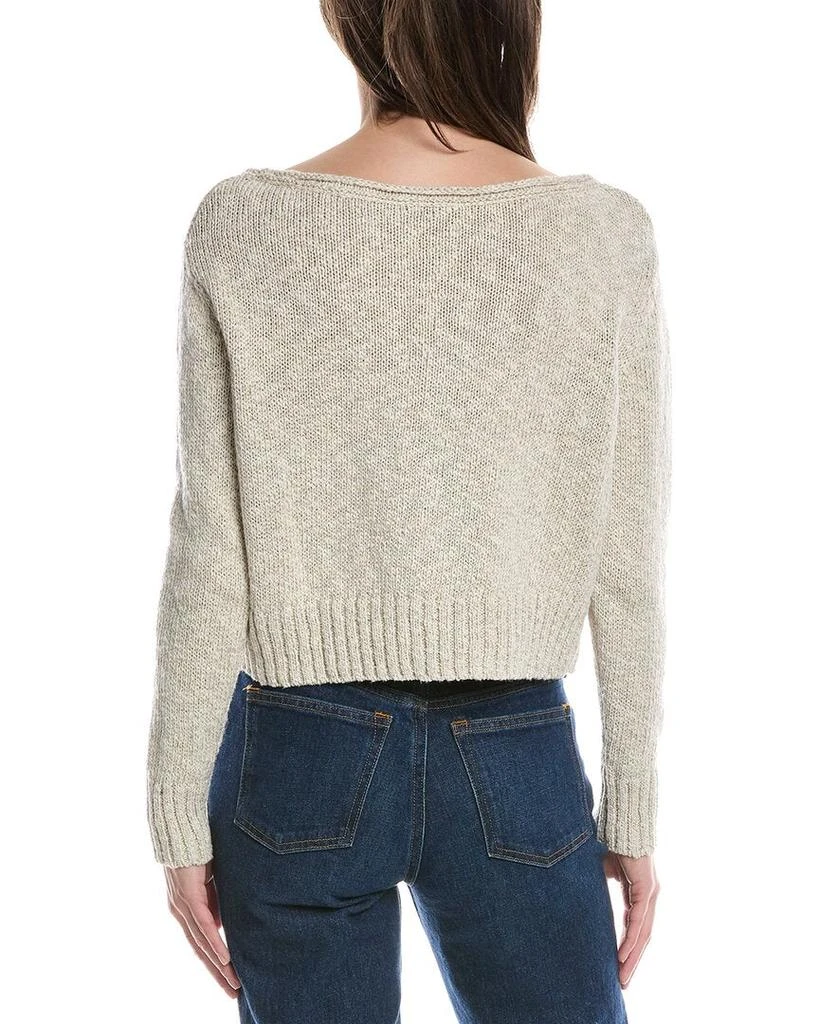 James Perse Boatneck Linen-Blend Sweater 2