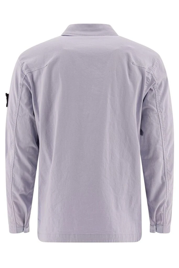 Stone Island Stone Island Compass Patch Zipped Overshirt 2