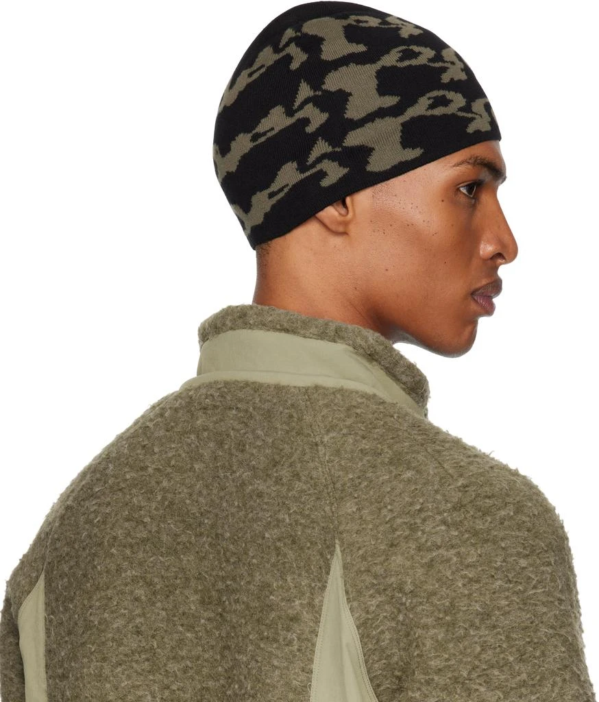 ROA Black Vortex Beanie 3