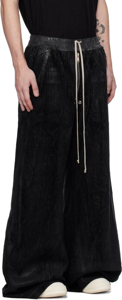 Rick Owens Black Porterville Geth Belas Trousers 2