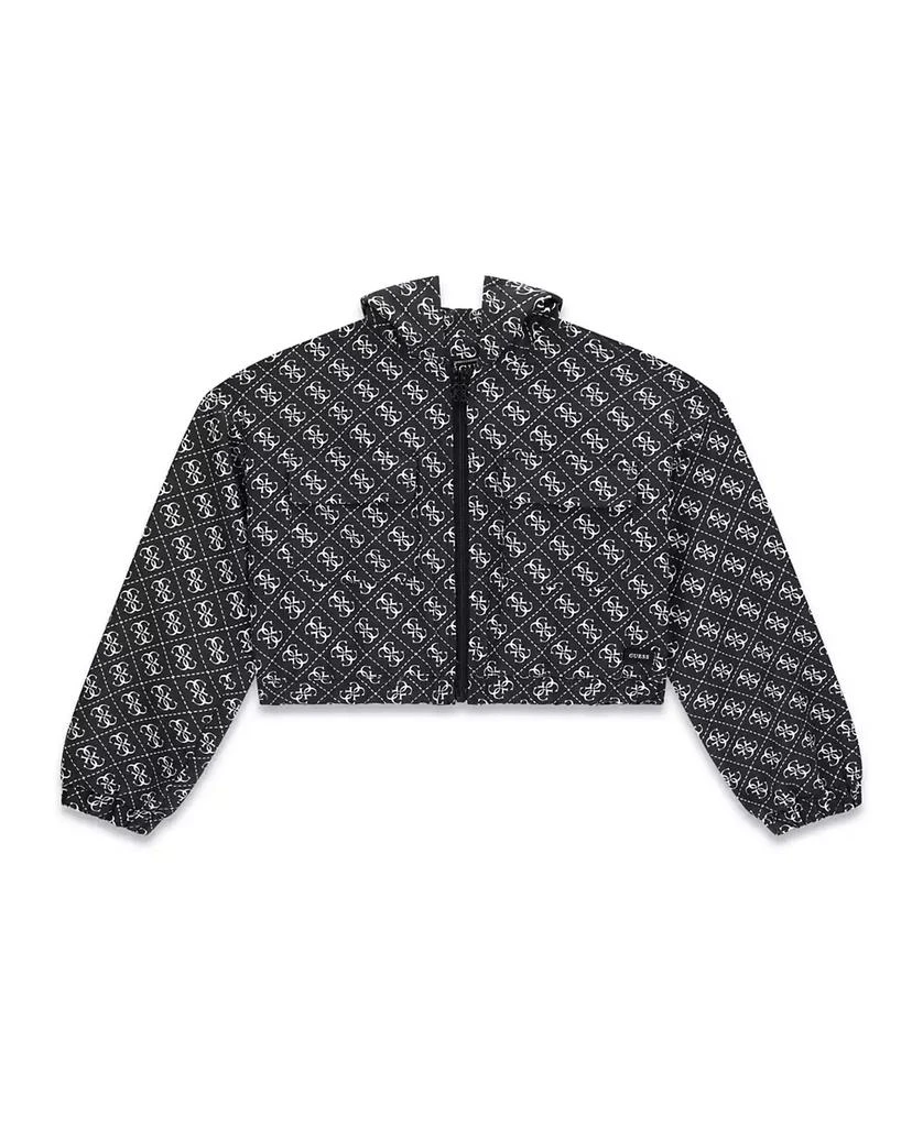 GUESS Girls
7-16 All-Over Print Hooded Zip-Up Jacket