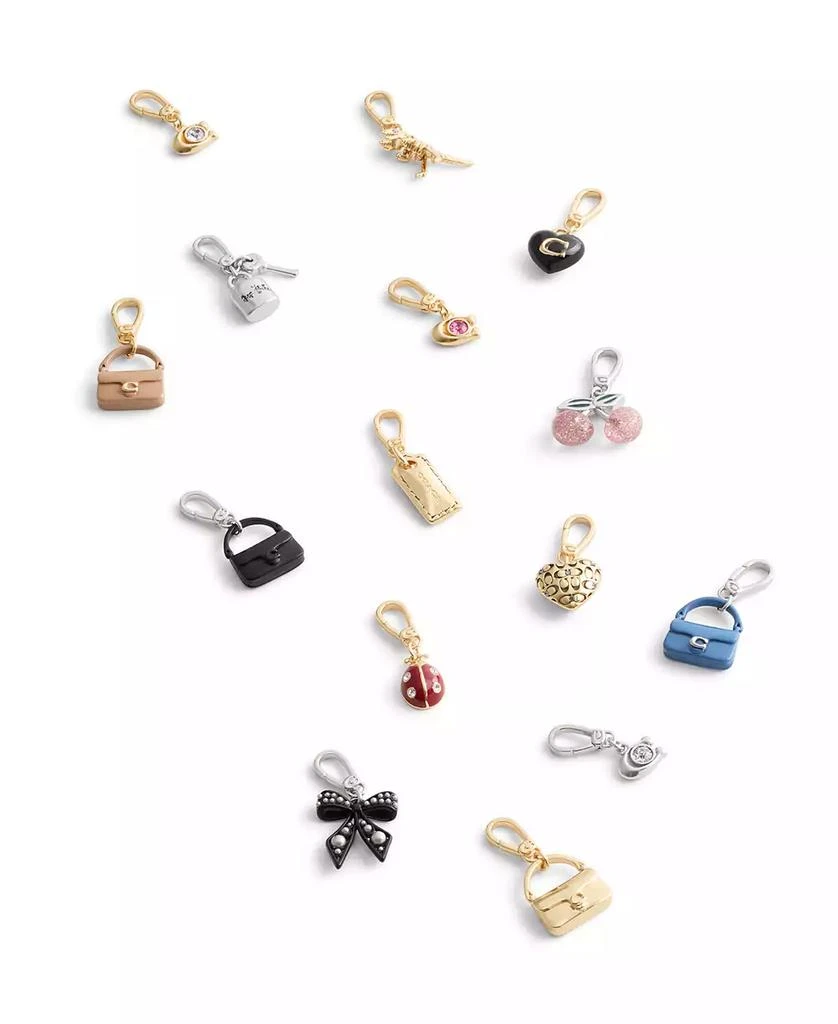 Coach Gold Collectible Signature Sculpted C Handbag Charms 7