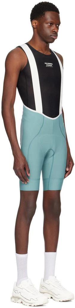MAAP Off-White & Blue Team Bib Evo Shorts 2