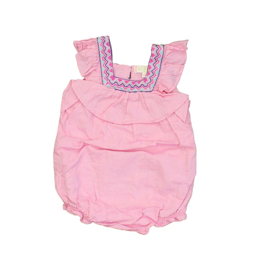 Egg Girls Pink Romper