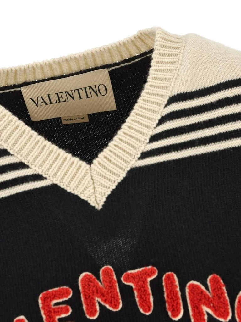 Valentino Valentino Cat Motif V-Neck Vest 4