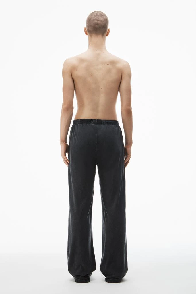 Alexander Wang wide-leg pant in cotton jersey 4