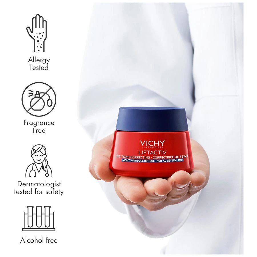 Vichy LiftActiv B3 Tone Correcting Night Cream with Pure Retinol 7