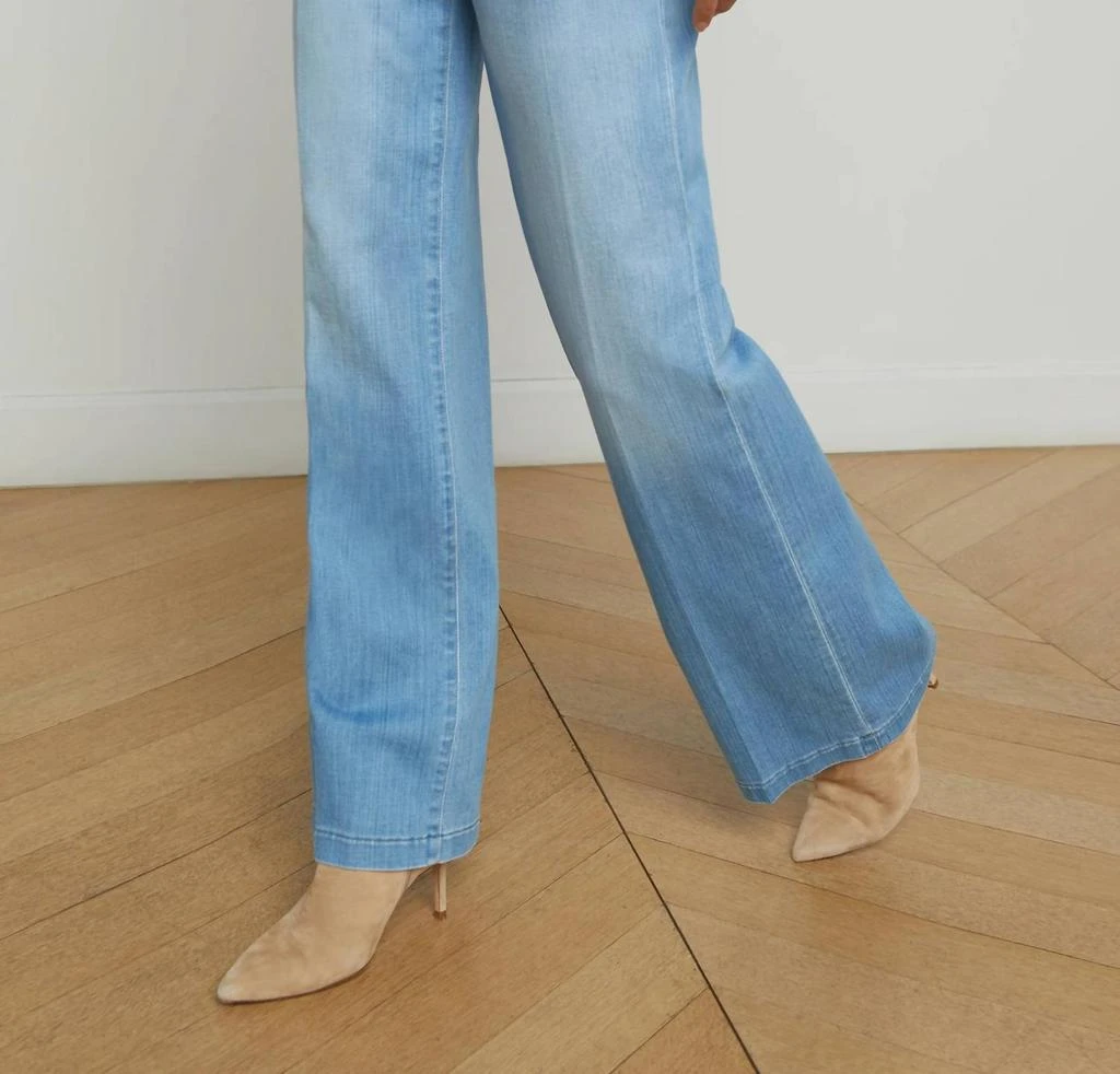 L'Agence L'Agence - Joanne Low-rise Wide-leg Jeans 2