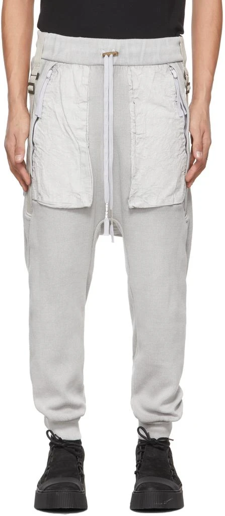 Boris Bidjan Saberi Grey P18.1 Lounge Pants 1