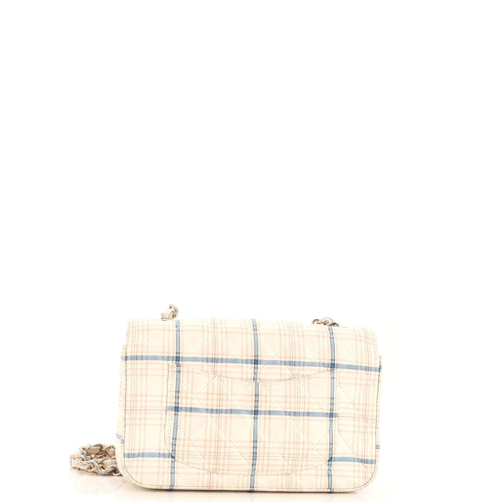 Chanel Classic Single Flap Bag Quilted Printed Calfskin Mini 4