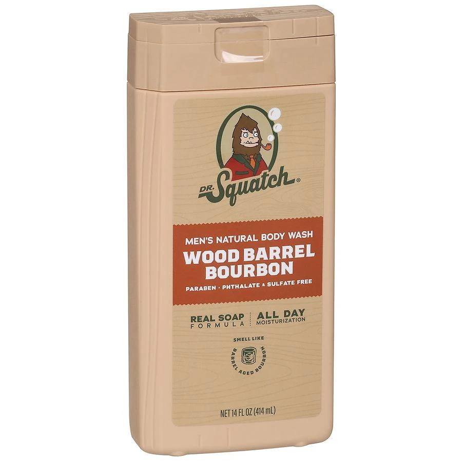 Dr. Squatch Body Wash Wood Barrel Bourbon 2
