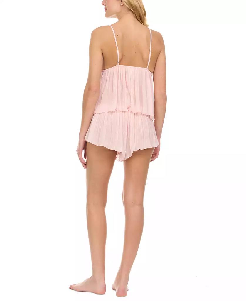 Flora Nikrooz Flora by Floral Nikrooz Women's Cali Pleated Cami & Short Sleep Set