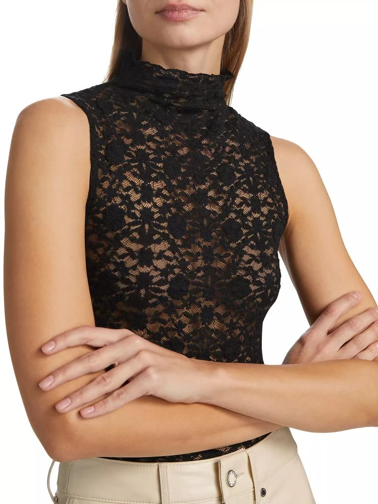 VERONICA BEARD Alora Lace Sleeveless Top 6