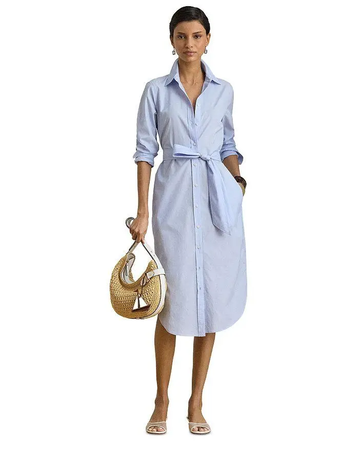Ralph Lauren Tie Belt Shirt Dress