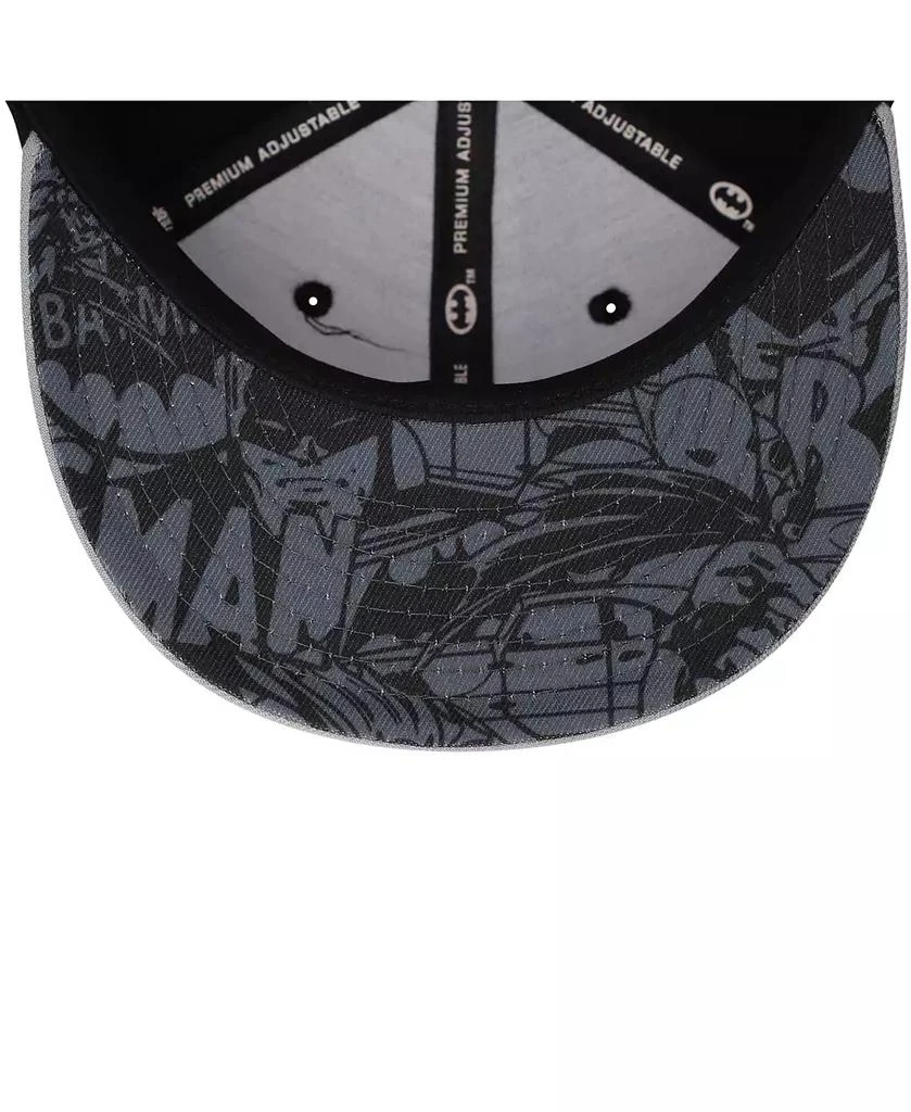 Lids Men's and Women's Black Batman Comic Undervisor Snapback Hat 2
