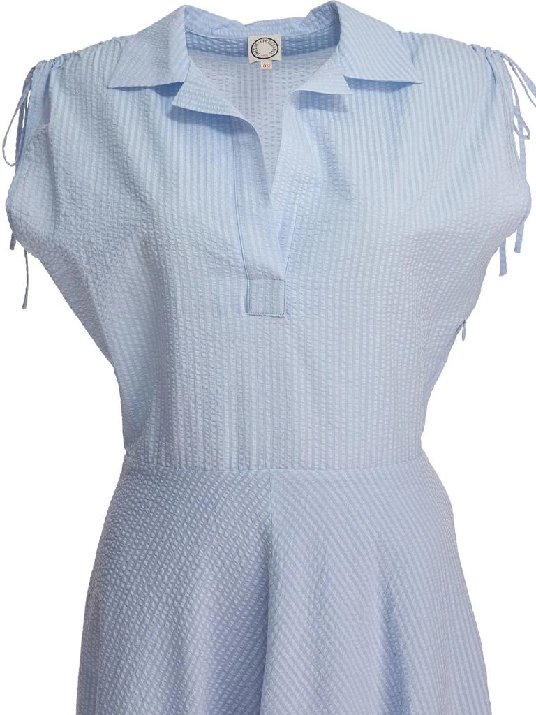 INES DE LA FRESSANGE Ines De La Fressange Tie Sleeve Midi Dress 3