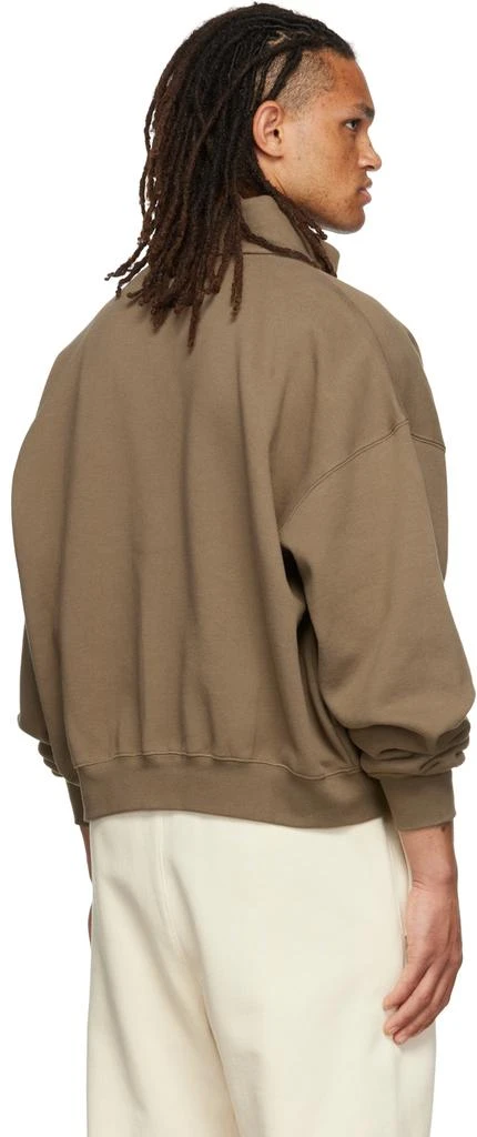 Fear of God ESSENTIALS Brown Full Zip Jacket 3