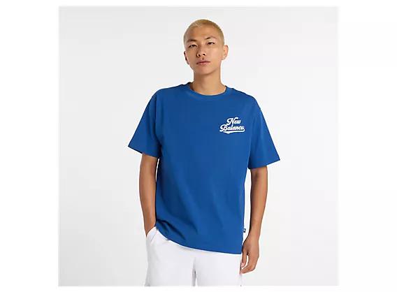 ★NEW BALANCE★ Men's Linear Back Print T-Shirt New Balance Men's New Balance Linear Graphic T-Shirt - T