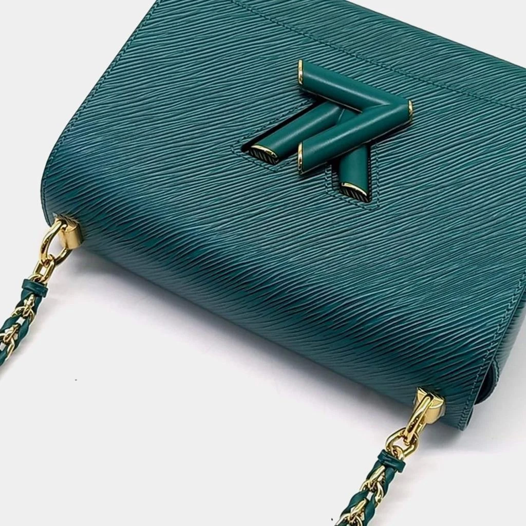 Louis Vuitton Louis Vuitton Green Epi Leather Twist MM Shoulder Bag 3