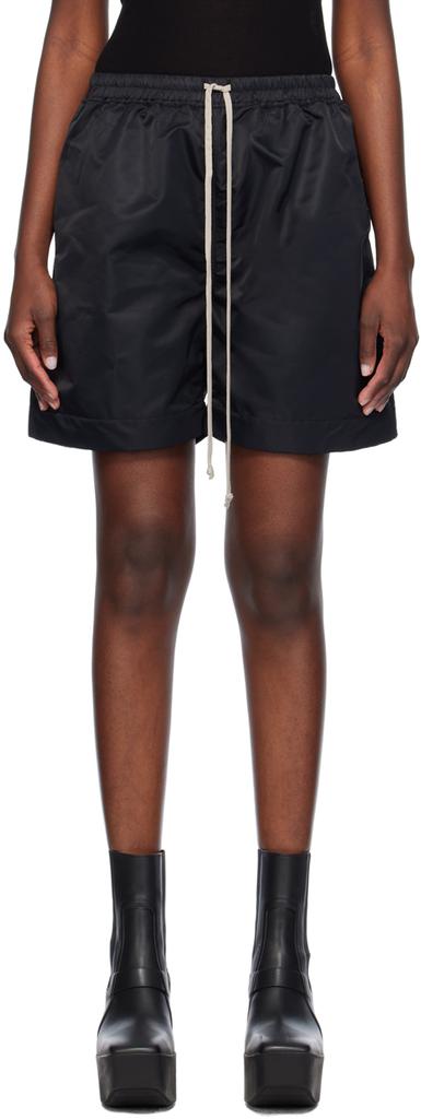 Rick Owens Black Drawstring Shorts - Shorts - BeyondStyle Rick Owens Black Drawstring Shorts - Shorts - BeyondStyle