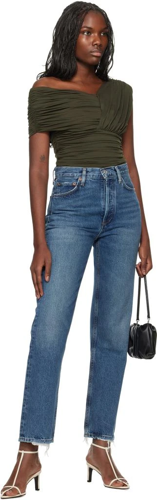 AGOLDE Khaki Etienne Bodysuit 5