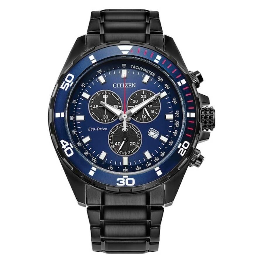 Citizen Weekender Chronograph Blue Dial Men
s Watch AT2518-56L