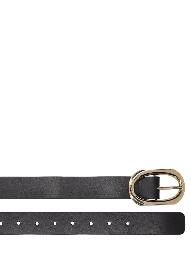 ANINE BING Signature Link Leather Belt 2