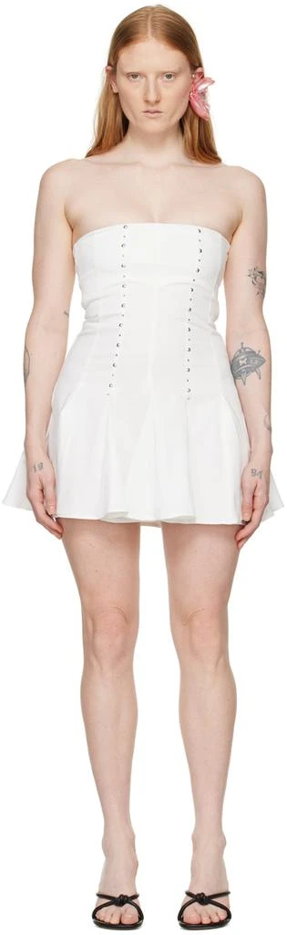 Gimaguas White Williams Minidress 1
