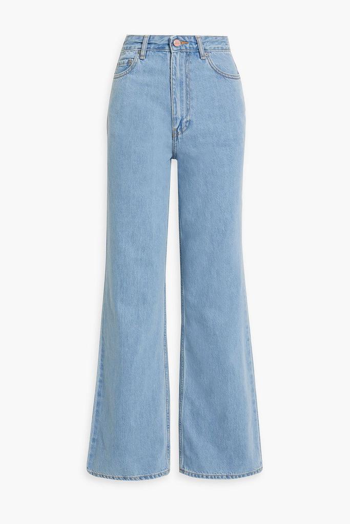 Ganni High-rise wide-leg jeans - Jeans - BeyondStyle