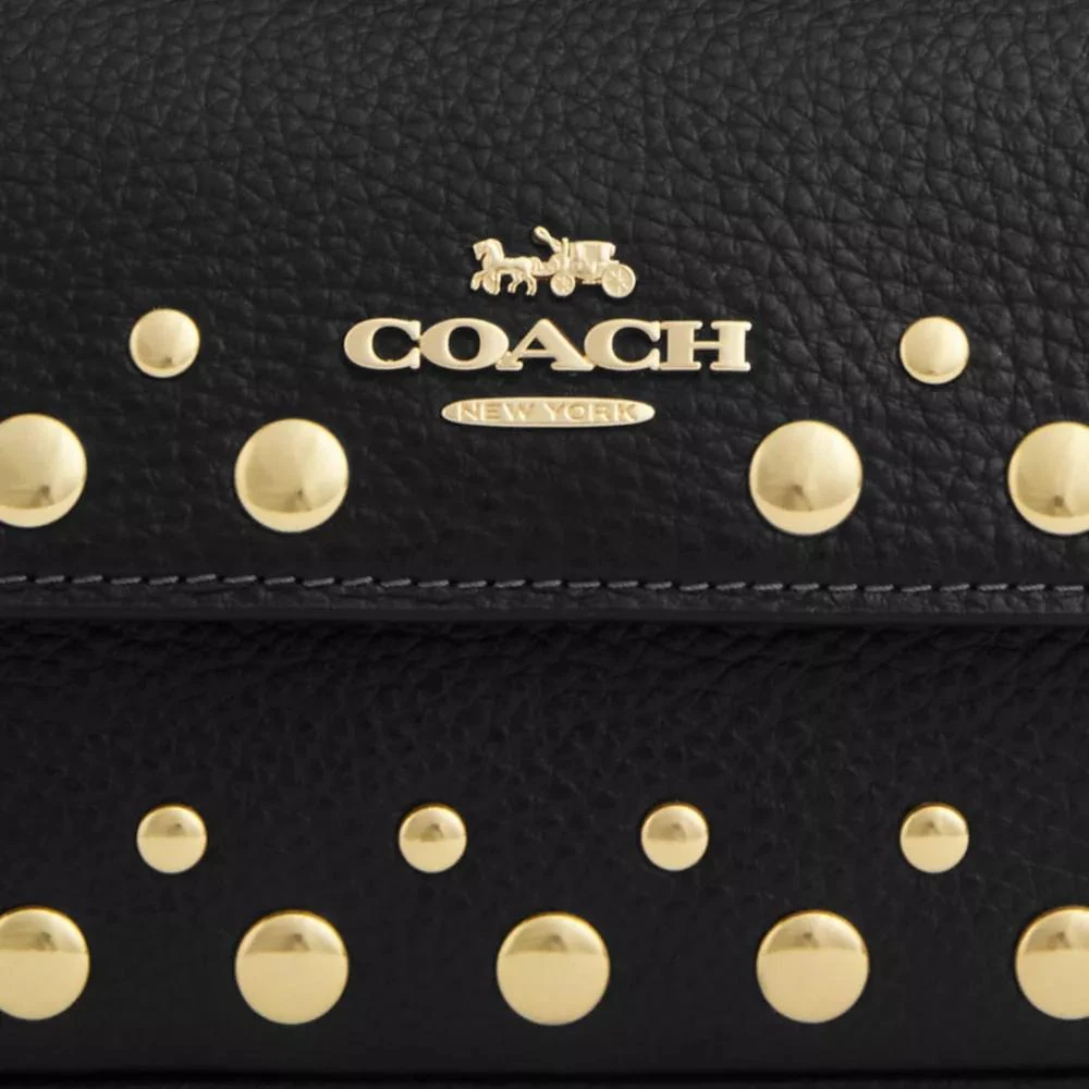 Coach Hailey Flap Bag With Rivets 7