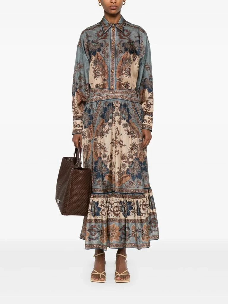 Zimmermann ASCENSION MANSTYLE SILK SHIRT 2