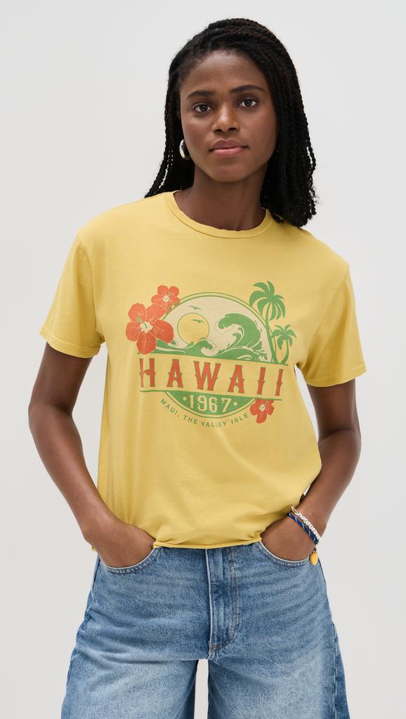 The Original Retro Brand Hawaii Cropped Tee