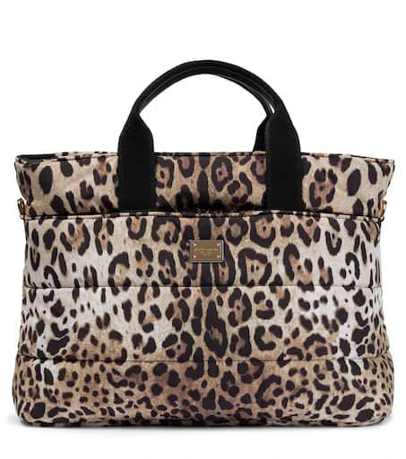 Dolce & Gabbana Leopard-print changing bag 1