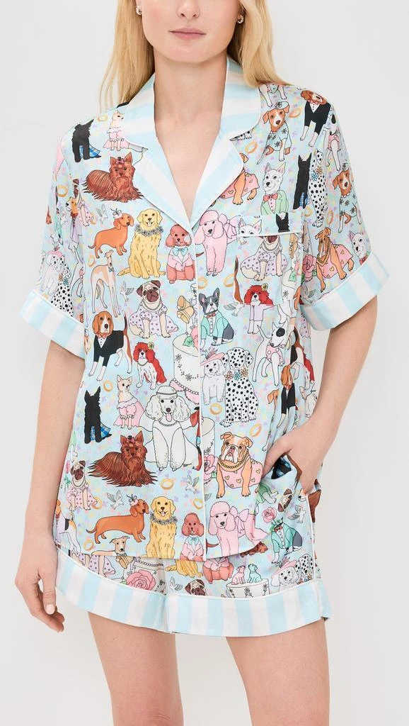 Karen Mabon Short Sleeve Short Set 1