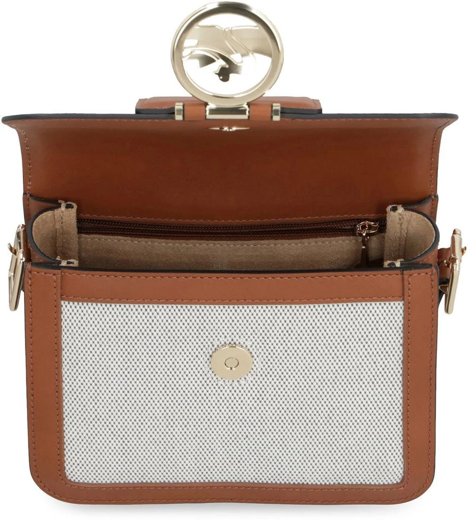 Longchamp Longchamp Box-Trot Canvas Mini Crossbody Bag 6