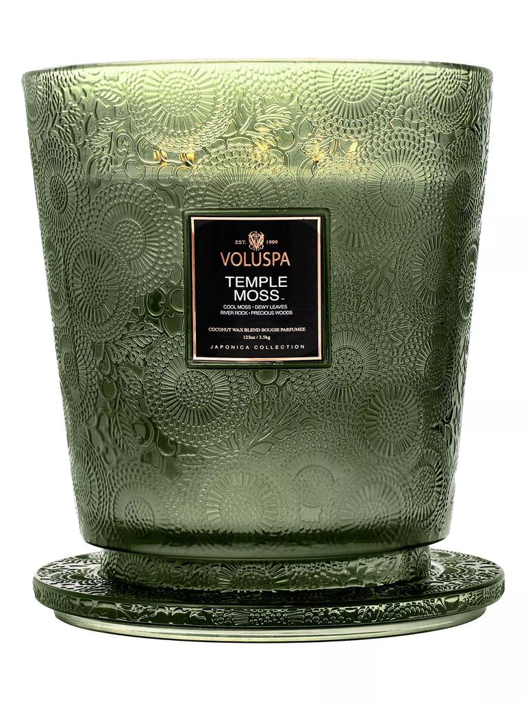 Voluspa Japonica Temple Moss 5-Wick Hearth Candle