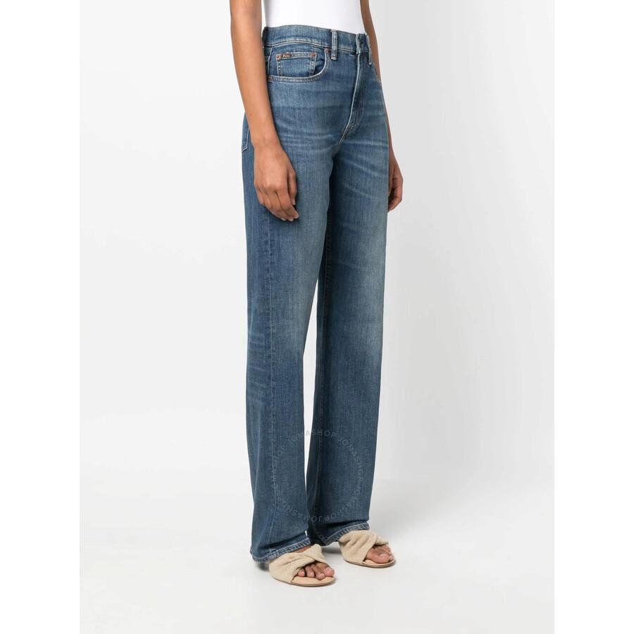 Ralph Lauren High-Rise Straight Denim Jeans